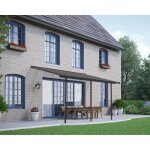 Canopia pergola capri 3x43 grise toiture gris