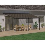Palram pergola 18. 6m² gris anthracite - 705602 Palram pergola 18. 6m² gris anthracite - 705602