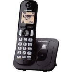 Panasonic kx - tgc210 tlphone fixe sans fil solo noir