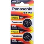 Panasonic pile bouton lithium pile cr2032 3v neuf sous blister x2 haute qualit�