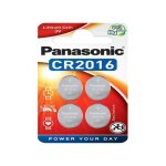 Panasonic piles lithium cr2016 3v blister pack de 4 cr - 2016el / 4bmak28505