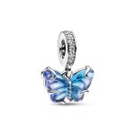 Pandora charm pendant papillon en verre de murano bleu 792698c01 Pandora charm pendant papillon en verre de murano bleu 792698c01
