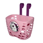 Panier avant enfant - p2r - lady rose - fixation par sangle - plastique - v�lo loisir