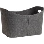 Panier � b�ches - aduro - baseline - 55 x 45 x 30 cm - feutre - poign�es