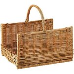Panier  buches en osier buff pbu1291
