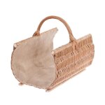 Panier  bches en osier naturel