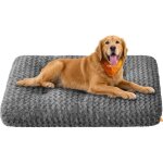Panier pour chien feandrea xxl - lit doux antid�rapant pour grands chiens gris ardoise