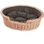 Panier pour chien - artisanat - ovale - marron - 60x43 h11 / 19 - intrieur