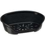 Panier - corbeille siesta deluxe taille 2 - 49 * 36 * 175 cm - noir - ferplast