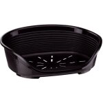 Panier - corbeille siesta deluxe taille 8 - 82 * 59, 5 * 25 cm - noir - ferplast