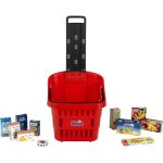 Panier de courses  roulettes garni my market - klein - 7256 - ds 2 ans