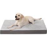 Panier coussin chien grande taille105x70 cmtapis chien dehoussable orthop�dique lit matelas r�versible ...
