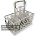 Panier  couverts pour lave - vaisselle universel - lichifit - gris - matire plastique - taille 240x140x120mm ...