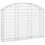 Panier de gabions - non spcifi - 150x30x100 / 120 cm - fer galvanis - barrire dcorative - insonorisante ...