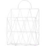 Panier  journaux sur pied avec poigne pour suspendre le mur - lgant porte - magazines en mtal pour ...