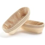 Panier de levainovale banneton � pain pour p�te � pain pizza et p�tisserie 295 cm2 paniers � pain et ...