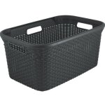 Panier  linge curver natural 45 l