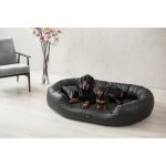Panier lit pour chien en cuir cologique orthopdique durable antidrapant indchirable