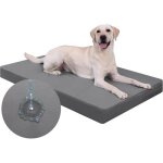 Panier orthop�dique pour chien - jozsi - panier chien d�houssable lavable coussin cuir synth�tique confortable ...