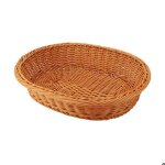 Paniers � pain tress�s pour servir des pommes de terre paniers cadeaux en osier bol en rotin vide plateaux ...