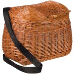 Panier de pche en osier avec sangle en nylon - ppe1030 u