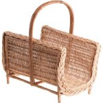 Paniers et porte - bûches pour cheminées en osier naturel Paniers et porte - bûches pour cheminées en osier naturel
