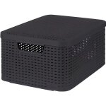 Panier de rangement avec couvercle style m curver Panier de rangement avec couvercle style m curver