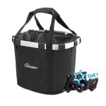Panier en tissus pour v�los - beeper - syst�me de fixation sur le guidon