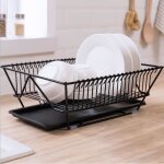 Panier à vaisselle support à vaisselle en métal et plastique ? panier égouttoir ? egouttoir design pour ... Panier à vaisselle support à vaisselle en métal et plastique ? panier égouttoir ? egouttoir design pour ...