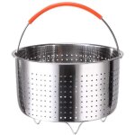 Panier � vapeur en acier inoxydable - panier � vapeur robuste - accessoire id�al pour la cuisson � la ...