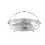 Panier vapeur - inox - 22. 5 cm - multifonction - compatible lave - vaisselle - poignes confortables ...