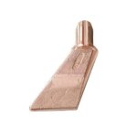 Panne 679 - guilbert express - cuivre 999% - dimensions 45 x 5 mm - fer de couvreur de rechange