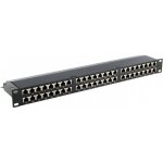 Panneau de brassage rj45 48 ports cat6 stp 1u - intrieur
