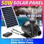 Panneau de chargepompe à eau solaire sans balais 800l - hkit de panneaux solairescellule solairepanneau ... Panneau de chargepompe à eau solaire sans balais 800l - hkit de panneaux solairescellule solairepanneau ...