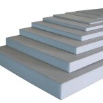 Panneau de construction - u - tile - � carreler 250 cm x 60 cm x 80 mm d�paisseur