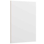 Panneaux d�coratifs en bois - vidaxl - blanc - 15x21x0. 3 cm - lot de 12 - int�rieur & ext�rieur - bois ...