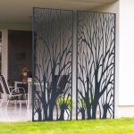 Idmarket panneau dcoratif universel 150 x 50 cm era gris