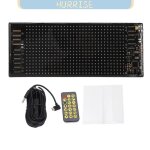 Panneau led programmable pour voiture panneau de voiture flexible affichage personnalisable pour �v�nements ...