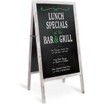 Panneau publicitaire en bois magnétique porte affiche a1 ardoise chevalet stop trottoir pour restaurant ... Panneau publicitaire en bois magnétique porte affiche a1 ardoise chevalet stop trottoir pour restaurant ...