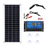 Panneau solaire 1000w - debsy - 1000w puissance maximale - silicium polycrystallin - efficacit� 16. 5% ...
