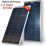 Panneau solaire bifacial 120w jingyang panneau solaire photovolta�que 12v monocristallin