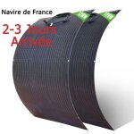 Panneau solaire flexible de 240 w (2 x 120 w) jingyang pv modules solaires panneau solaire souple.