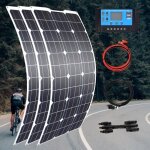 Panneau solaire kit complet 100w 200w 300w 400w flexible solar cell haute efficacité 23 pwm contrôleur ... Panneau solaire kit complet 100w 200w 300w 400w flexible solar cell haute efficacité 23 pwm contrôleur ...
