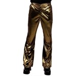 Pantalon disco brillant or - homme - boland - taille m - paillet pour soires disco