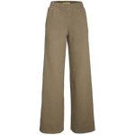 Pantalon femme - jjxx - jxally reg wide hw - taille haute - couleur morel - adulte
