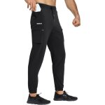 Pantalon de jogging cargo pour homme sport musculation et fitness coupe slim poches zipp�es coton �lastique ...