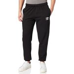 Pantalon polaire - umbro - noir / blanc - homme - indoor - non impermable