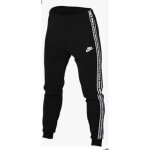Pantalon de sport - nike - repeat fleece jogger - noir - bande lat�rale logo r�p�t� - tissu molletonn� ...