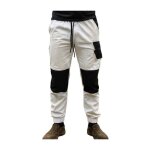 Pantalon de travail striker st - 452 ? multi - poches r�sistant & confortable taille s � xxl (blanc & ...