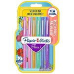 Feutres parfum�s - paper mate - flair - assortiment de couleurs - pointe moyenne (07 mm) - 6 feutres